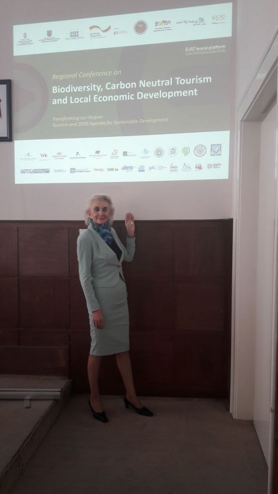 Prof. dr Jelena Boškovć učesnik Međunarodne konferencije: Biodiversity, Carbon Neutral Tourism and Local Economic Development u Novom Sadu