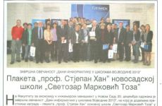 Plaketa Prof.Stjepan Han