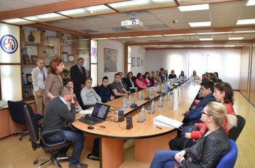 ELEKTROVOJVODINA UGOSTILA STUDENTE FIMEKA - Kompanija na dobrom glasu