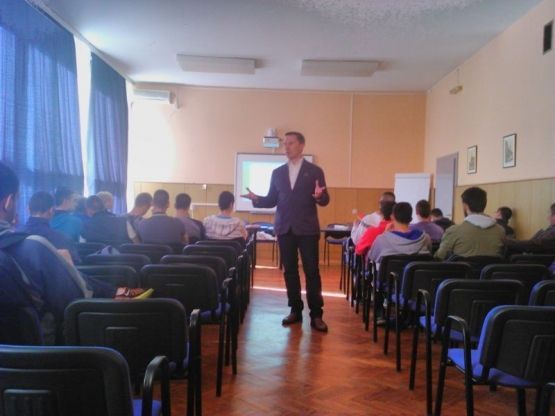 Predavanje &quot;Savremeni marketing - trošak ili investicija?„ održano maturantima Srednje Mašinske škole Novi Sad