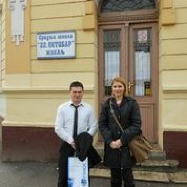 FIMEK  i Pravni fakultet za privredu i pravosuđe predstavljeni srednjo&scaron;kolcima u Žablju i Temerinu