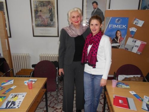FIMEK učestvovao na Sajmu obrazovanja u srednjoj medicinskoj školi &quot;7. april&quot; u Novom Sadu