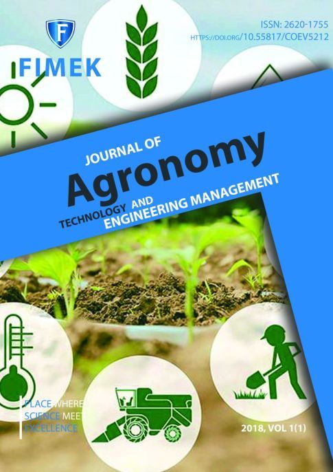 JOURNAL OF AGRONOMY, TECHNOLOGY AND ENGINEERING MANAGEMENT (JATEM) INDEKSIRAN U PRESTIŽNOJ BAZI IZDAVAČA CABI PUBLISHING, OXFORDSHIRE, UK