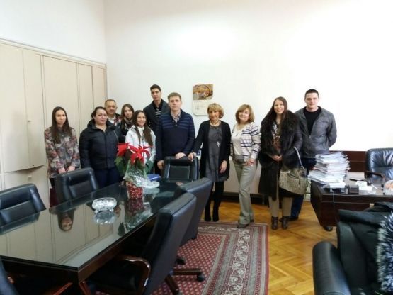 Studenti u poseti Poreskoj Upravi &ndash; Filijala 1 Novi Sad