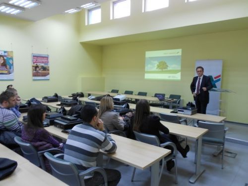 Poseta studenata FIMEK-a Credit Agricole banci