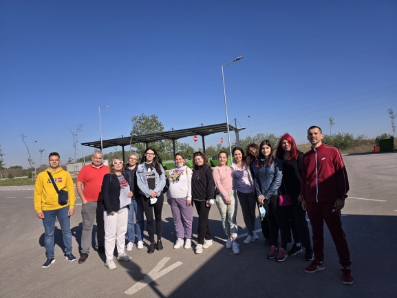 POSETA NOVOOTVORENOM RECIKLAŽNOM DVORI&Scaron;TU