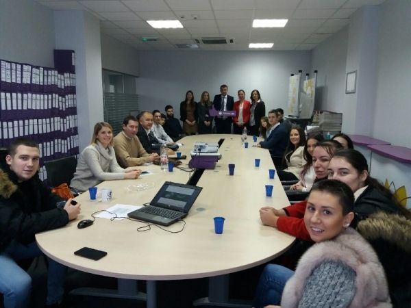 Poseta Komercijalnoj banci u okviru kursa &ldquo; Menadžment odnosa sa klijentima u finansijskim institucijama&ldquo;