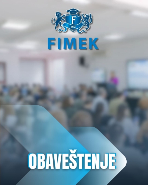 Obave&scaron;tenje za studente
